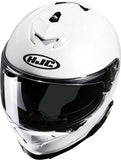 Full-Face Motorcycle Helmet Hjc I71 Advanced Polycarbonate Pearl White Size 09 L