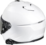 Full-Face Motorcycle Helmet Hjc I71 Advanced Polycarbonate Pearl White Size 07 S