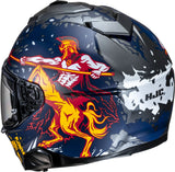 Full-Face Motorcycle Helmet Hjc I71 Advanced Polycarbonate Mc1Sf Taurus Size 08 M