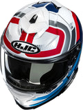 Full-Face Motorcycle Helmet Hjc I71 Advanced Polycarbonate Mc21 Viz Size 09 L