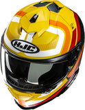 Full-Face Motorcycle Helmet Hjc I71 Advanced Polycarbonate Mc3Sf Viz Size 07 S