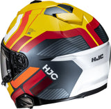 Full-Face Motorcycle Helmet Hjc I71 Advanced Polycarbonate Mc3Sf Viz Size 10 Xl