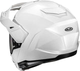Flip-Up Motorcycle Helmet Hjc I80 Advanced Polycarbonate Pearl White Size 11 Xxl