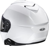 Flip-Up Motorcycle Helmet Hjc I91 Advanced Polycarbonate Composite Pearl White Size 11 Xxl