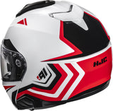 Flip-Up Motorcycle Helmet Hjc I91 Advanced Polycarbonate Composite Mc1 Tricus Size 10 Xl