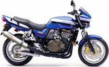 Exhaust Tip With Noise Certification Tondo Stainless Steel - Gpr Compatible With Kawasaki Zrx 1100 (1998-2001)