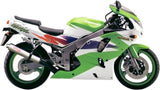 Exhaust Tip With Noise Certification Tondo Stainless Steel - Gpr Compatible With Kawasaki Zx-6R (1995-1997)