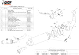 Non-Catalytic Exhaust Tip With Sound Certification Gp Carbon - Mivv Compatible With Kawasaki Z 750 (2007-2014)
