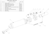 Exhaust Tip With Noise Certification Gp Steel Black - Mivv Compatible With Kawasaki Zx-10R (2008-2010)