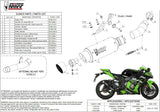 Non-Catalytic Exhaust Tip With Sound Certification Gppro Titanium - Mivv Compatible With Kawasaki Zx-10R (2016-2020)