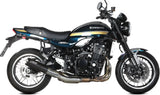 Exhaust Tip With Noise Certification Hr-1 Steel Black - Mivv Compatible With Kawasaki Z 900 Rs (2018-2024)