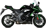 Uncatalysed Exhaust System Without Sound Certification Mk3 Stainless Steel - Mivv Compatible With Kawasaki Ninja 1000 Sx (2020-2024)