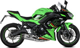 Complete Catalytic Exhaust System With Sound Certification Delta Race Stainless Steel Carbon - Mivv Compatible With Kawasaki Z 650 (2024)