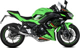 Complete Catalytic Exhaust System With Sound Certification Gppro Carbon Carbon - Mivv Compatible With Kawasaki Z 650 (2024)