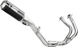Complete Exhaust System Without Catalytic Converter And Without Sound Certification Mk3 Carbon - Mivv Compatible With Kawasaki Ninja 650 (2024)