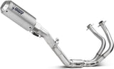 Complete Exhaust System Without Catalytic Converter And Without Sound Certification Mk3 Stainless Steel - Mivv Compatible With Kawasaki Z 650 (2024)