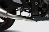 Exhaust Tip With Noise Certification Relevance Titanium Carbon Cap - Termignoni Compatible With Kawasaki Zx-10R (2010-2012)