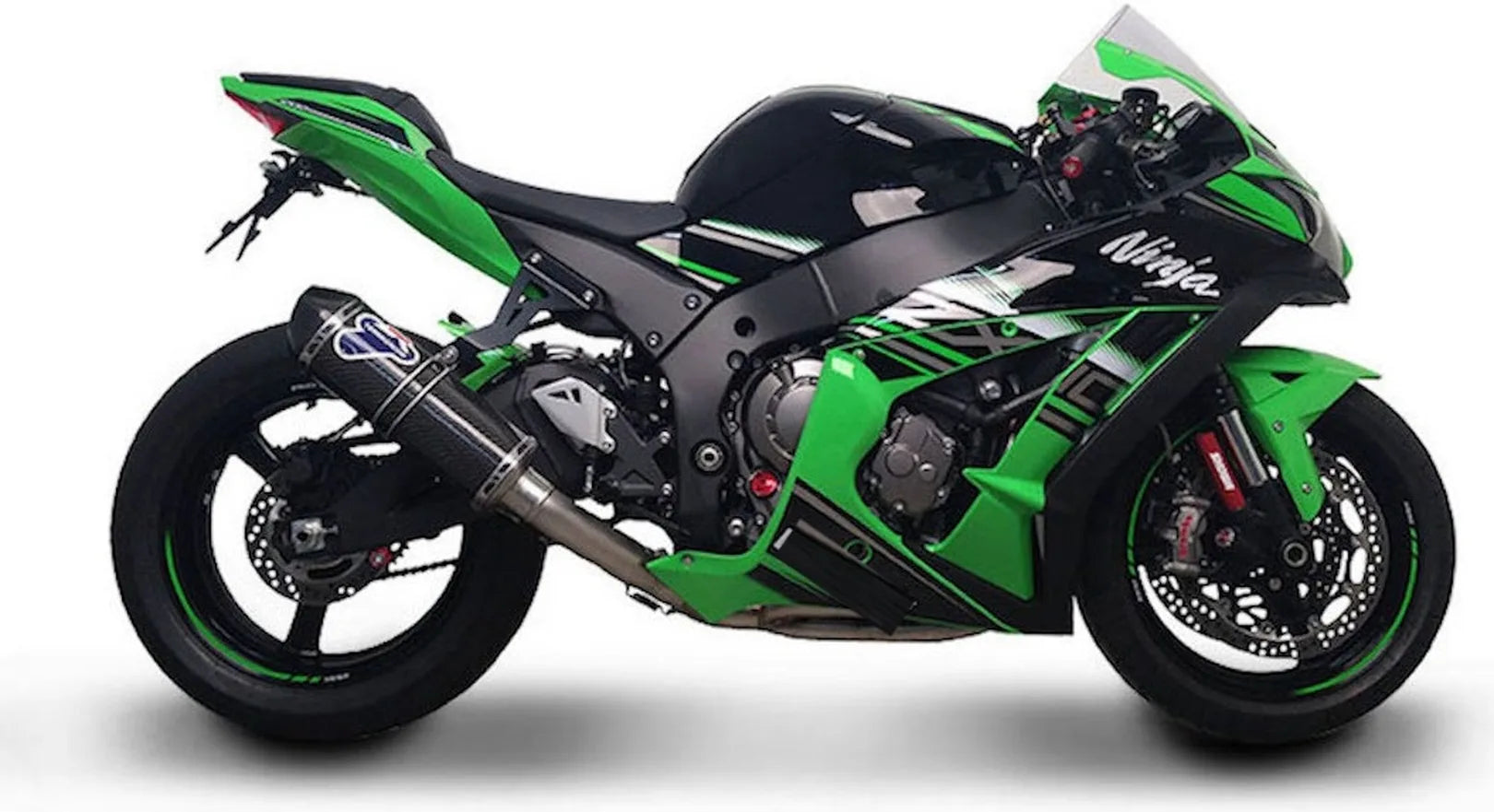 Complete Exhaust System Without Sound Certification Relevance Carbon Carbon Cap - Termignoni Compatible With Kawasaki Zx-10R (2010-2018)