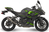 Exhaust Tip Without Sound Certification Gp2R-Rht Titanium Aluminium Cap - Termignoni Compatible With Kawasaki Z 400 (2018-2020)