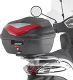 Top Case K30N + Rear Rack - Kappa Moto Compatible With Piaggio Liberty 50 1- 25 - 150 (2009-2015)