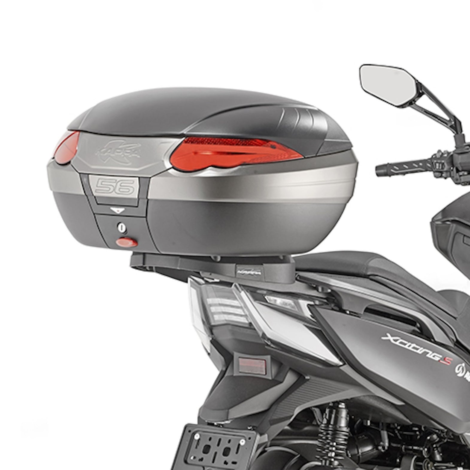 Rear-Rack Monokey - Kappa Moto Compatible With Kymco Xciting 400 I S (2018-2023)
