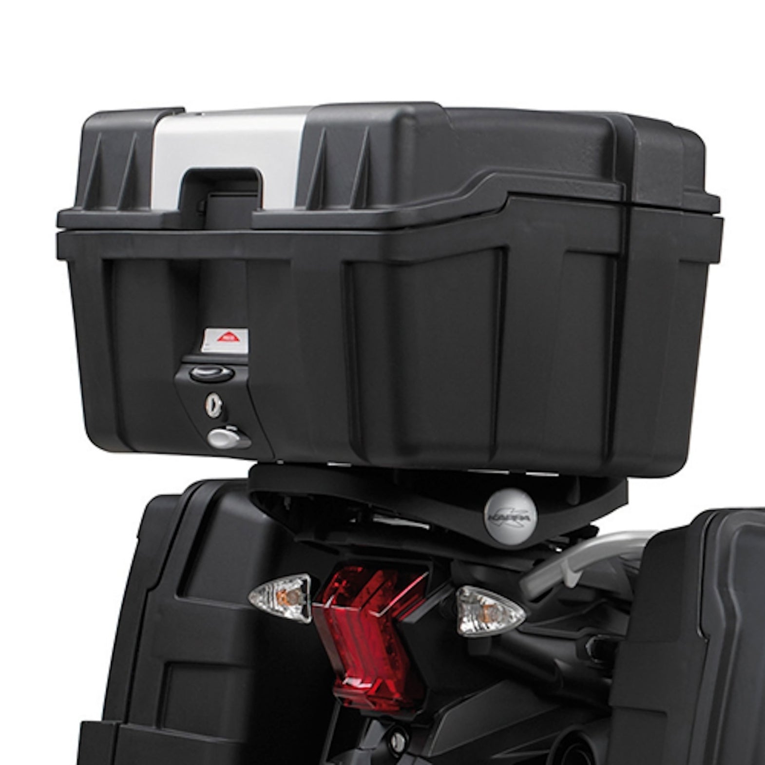 Top Case Kgr52 Garda 52 Lt + Rear-Rack Monokey - Kappa Moto Compatible With Triumph Tiger 800 Xc - Xr (2018-2019)