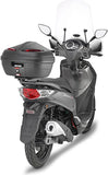 Top Case K30Nt 30 Lt + Rear-Rack Monolock - Kappa Moto Compatible With Sym Symphony St 50 - 125 - 200 (2015-2020)
