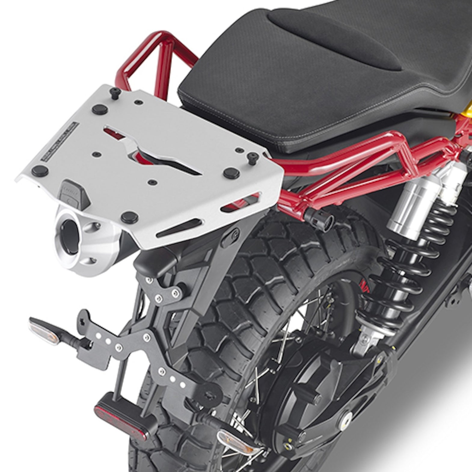 Rear-Rack Monokey - Kappa Moto Compatible With Moto Guzzi V85 Tt (2019-2023)