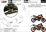 Non-Catalytic Connector Pipe - Mivv Compatible With Ktm Rc 390 (2017-2020)