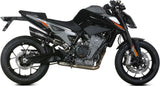 Exhaust Tip With Noise Certification X-M5 Steel Black Carbon - Mivv Compatible With Ktm 790 Duke (2023-2024)