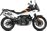 Exhaust Tip With Noise Certification Dakar Stainless Steel - Mivv Compatible With Ktm 890 Adventure - R (2020-2024)