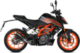Exhaust Tip With Noise Certification Gppro Steel Black - Mivv Compatible With Ktm 390 Duke (2021-2023)