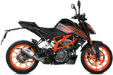 Uncatalysed Exhaust System Without Sound Certification Mk3 Stainless Steel - Mivv Compatible With Ktm 125 Duke (2021-2023)