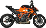 Uncatalysed Exhaust System Without Sound Certification Mk3 Carbon - Mivv Compatible With Ktm Duke 1290 (2020-2024)