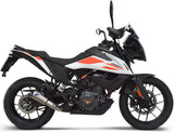 Exhaust Tip Without Sound Certification Gp2R-Rht Titanium Aluminium Cap - Termignoni Compatible With Ktm 390 Adventure (2020-2021)