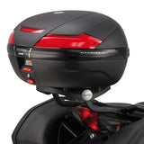 Top Case Kgr33 Garda 33 Lt + Rear-Rack Monokey - Kappa Moto Compatible With Honda Vfr 1200 F (2010-2016)
