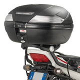 Top Case K47Nt Manta 47 Lt + Rear-Rack Monolock - Kappa Moto Compatible With Honda Cb 1300 S (2010-2015)