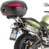 Top Case Kgr52 Garda 52 Lt + Rear-Rack Monokey - Kappa Moto Compatible With Triumph Street Triple 675 (2007-2012)