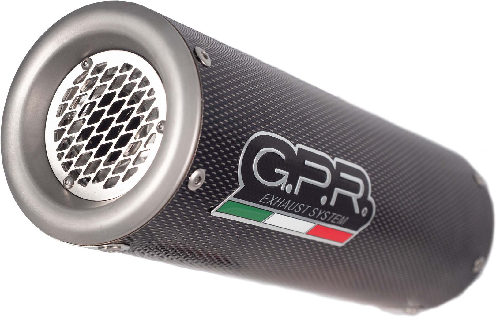 Complete Catalytic Exhaust System With Sound Certification M3 Carbon Look - Gpr Compatible With Triumph Tiger 660 Sport (2022-2023)