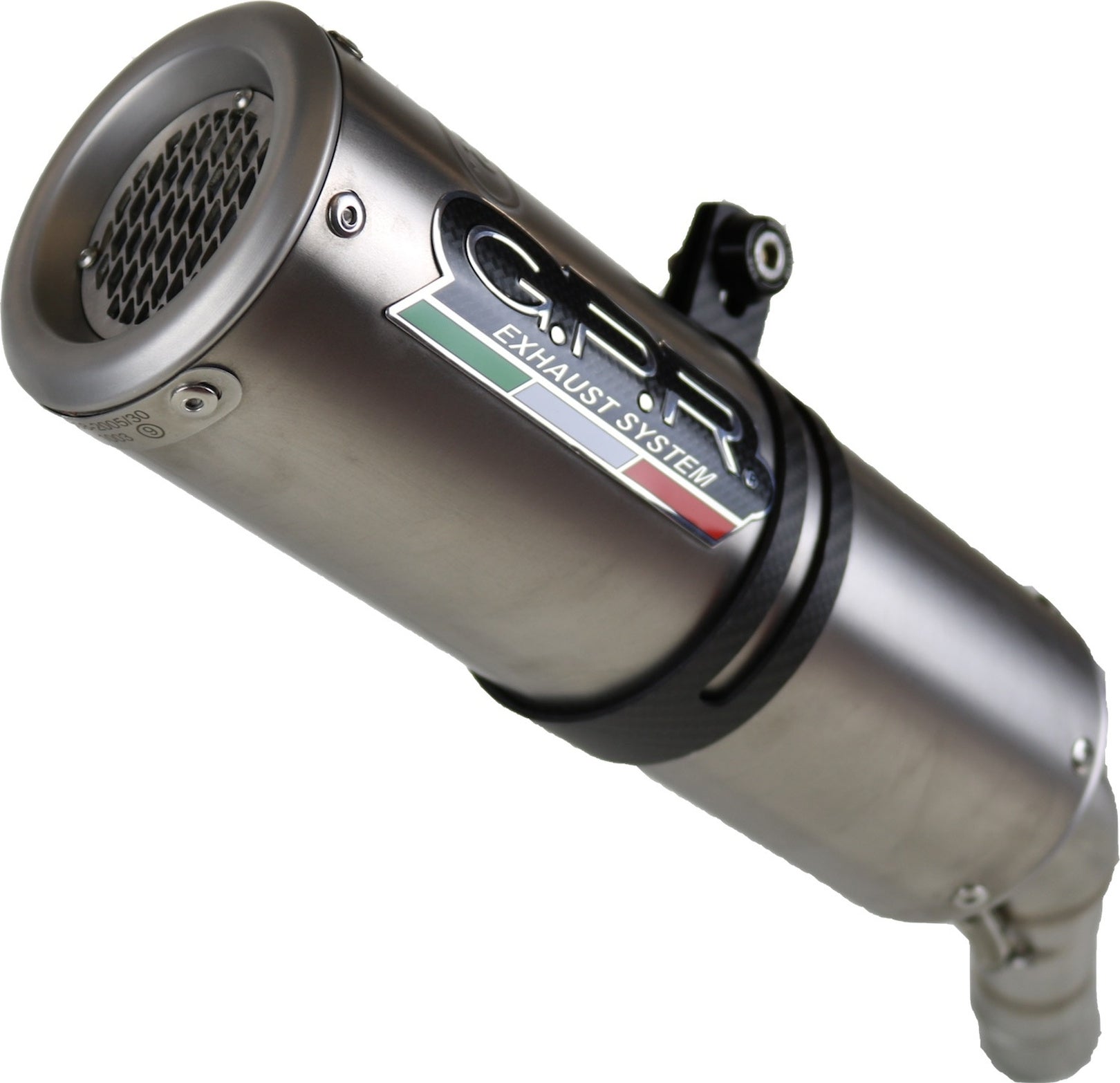 Exhaust Tip Without Sound Certification M3 Stainless Steel - Gpr Compatible With Moto Guzzi V85 Tt (2019-2023)