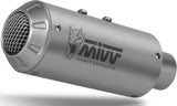 Uncatalysed Exhaust System Without Sound Certification Mk3 Stainless Steel - Mivv Compatible With Ducati Monster 1200 (2017-2021)