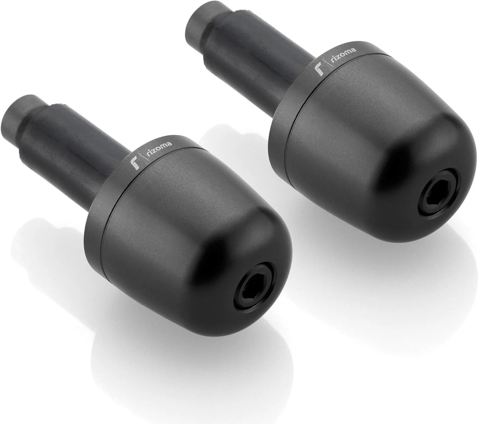 Couple Bar-End Plugs Ma302B - Rizoma Compatible With Ducati Scrambler 800 Desert Sled (2017-2019)