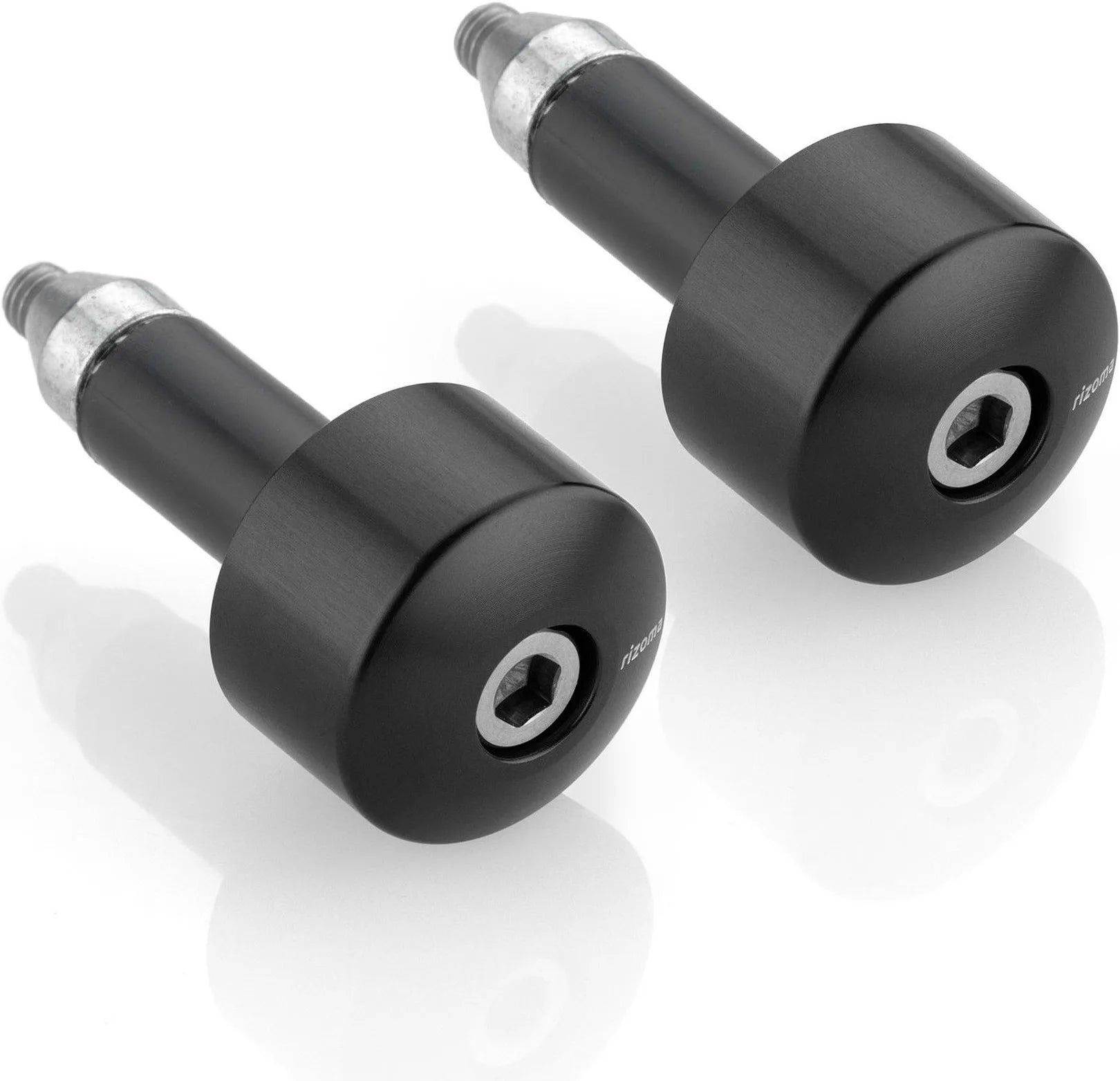Couple Bar-End Plugs Ma534B - Rizoma Compatible With Ducati Streetfighter 848 (2012-2015)