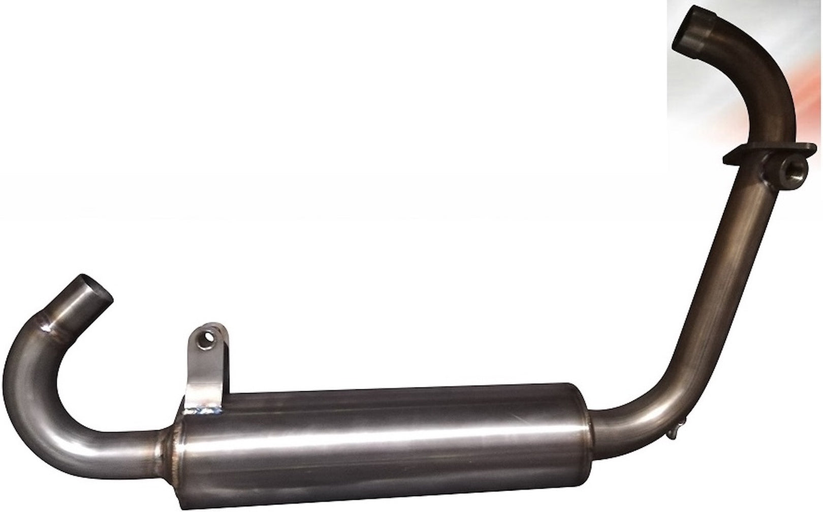 Non-Catalytic Exhaust Manifolds Stainless Steel - Gpr Compatible With Fb Mondial Hps 300 (2018-2019)