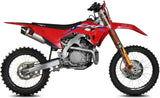 Exhaust System With Fim Certification Str1 Stainless Steel Carbon - Mivv Compatible With Honda Crf 450 (2021-2024)