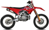 Exhaust System With Fim Certification Str1 Stainless Steel Carbon - Mivv Compatible With Honda Crf 450 (2021-2024)
