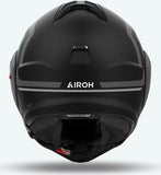 Flip-Up Motorcycle Helmet Airoh Mathisse Ii - Mth2G35 Thermoplastic Hrt Gloss Grey Genius Size Xxxl
