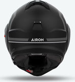 Flip-Up Motorcycle Helmet Airoh Mathisse Ii - Mth2G35 Thermoplastic Hrt Gloss Grey Genius Size M