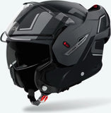 Flip-Up Motorcycle Helmet Airoh Mathisse Ii - Mth2G35 Thermoplastic Hrt Gloss Grey Genius Size Xs