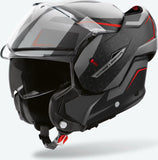 Flip-Up Motorcycle Helmet Airoh Mathisse Ii - Mth2M17 Thermoplastic Hrt Matte Magnet Size L